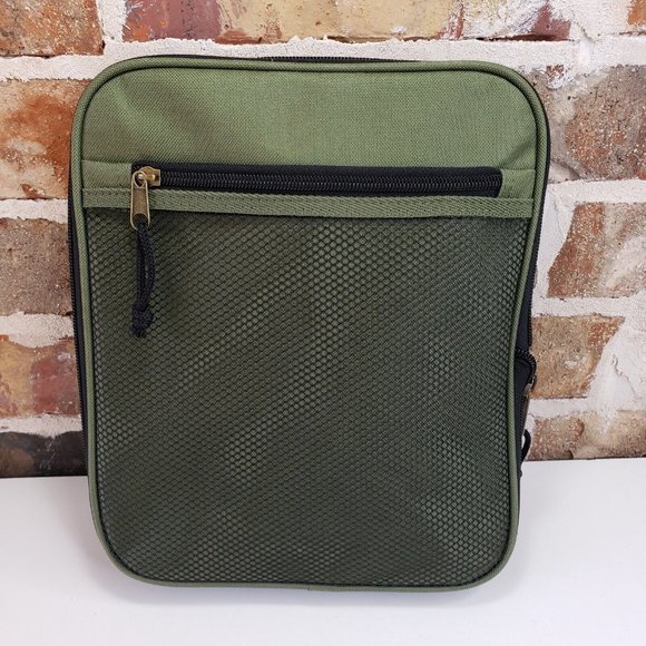 Adventures by Disney Collapsible Travel Duffel bag backpack Hunter Green - Picture 2 of 10